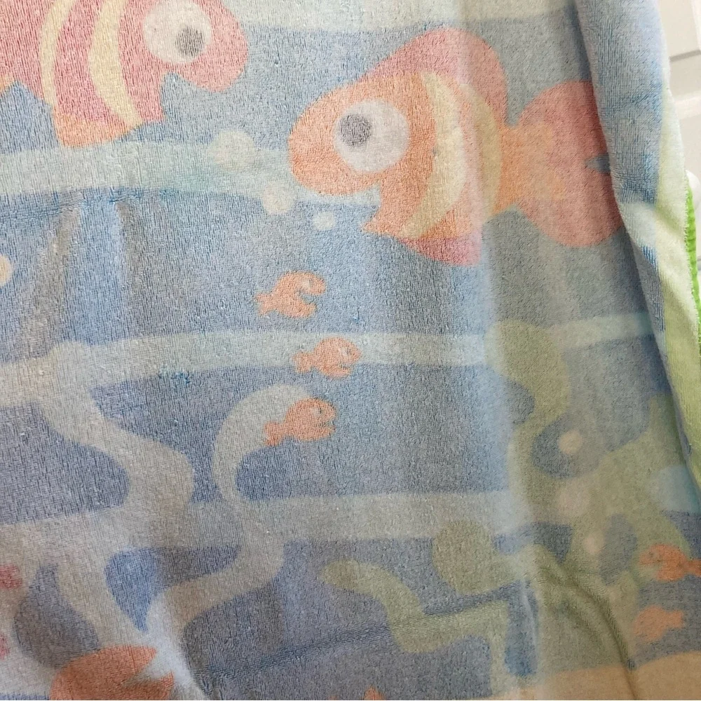 Colorful Ocean Adventure Kids Towel
